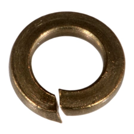 Midwest Fastener Split Lock Washer, Silicon Bronze, Plain Finish, 20 PK 37404